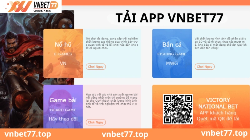 tải app Vnbet77